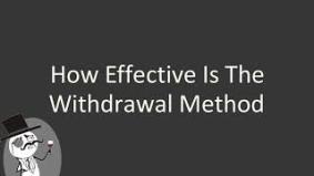 Withdrawal method